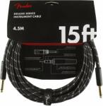 Fender Deluxe Series Black 4, 5 m Drept - Drept Cablu de instrument (<![CDATA[0990820083]]>)