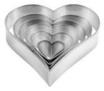 Tescoma DELÍCIA szív alakú kiszúró készlet, 6 db (TT) (631362.00)