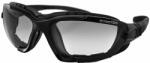 Bobster Renegade Convertibles Gloss Black/Clear Photochromic Ochelari pentru moto