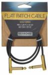 RockBoard Flat Patch Cable Gold Aur 60 cm Oblic - Oblic (RBO CAB PC F 60 GD)