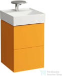 Laufen Kartell 44 cm széles 2 fiókos fali szekrény 815331 mosdóhoz, Ochre Brown H4075080336431 (H4075080336431)