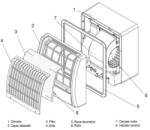 Vents Ventilator centrifugal diam 100mm (100CF)