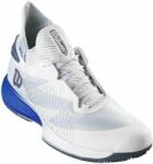 Wilson Kaos Rapide Sft Clay Mens Tennis Shoe White/Sterling Blue/China Blue 42 2/3 Pantofi de tenis pentru bărbați