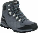 Jack Wolfskin Refugio Texapore Mid Grey/Black 44 Pantofi trekking de bărbați (4049841_6129_095)