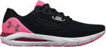 Under Armour Women's UA HOVR Sonic 5 Running Shoes Black/Pink Punk 38 Pantofi de alergare pe șosea