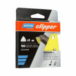 Norton Clipper Q131F delta tépőzáras csiszolólap 93x93x93mm P180, 5 db/csomag (CT231055)