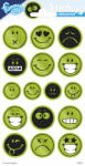 Funny Products Fluoreszkáló pufi matrica -Smiley