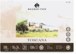 Fedrigoni Magnani Toscana akvarelltömb, 100% pamut, 300 g, 18x26 cm, 20 lap, érdes
