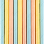 PartyDeco S. r. o Szívószál papírból, nyári színek