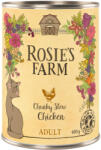 Rosie's Farm 1x400g Rosie's Farm Adult nedves macskatáp - Lazac, csirke & garnéla