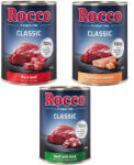 Rocco Rocco Pachet economic Classic 24 x 400 g - Mix exclusiv: Vită pură, și somon, rață