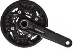 Shimano Deore FC-MT500-3 integrált tengelyes MTB hajtómű, 22-30-40T, 3x10s, 175 mm, fekete