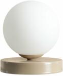 ALDEX 1076B17_S | Ball-AL Aldex asztali lámpa gömb 17cm vezeték kapcsoló 1x E14 bézs, opál (1076B17_S)