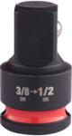 Milwaukee Gépi dugókulcs adapter 3/8" -> 1/2" CrMo (4932480300) - vasasszerszam