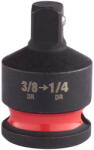 Milwaukee Gépi dugókulcs adapter 3/8" -> 1/4" CrMo (4932480299) - vasasszerszam