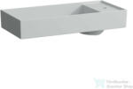 Laufen Kartell By Laufen 75x35 cm-es mosdótál 1 csaplyukkal, Matt szürke H8123327591111 (H8123327591111)