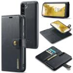 DG.MING Husa portofel 2 in 1 pentru Samsung Galaxy S23 5G neagra