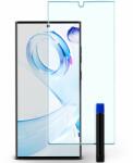 Spigen Folie sticla transparenta cu lampa UV Case friendly Spigen GLAStR Platinum compatibila cu Samsung Galaxy S23 Ultra (AGL05944)