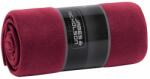 Daiber Pătură din fleece JN1901 - Bordeaux / natural (JN1901-1792790) Patura