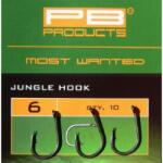 PB Products Jungle Hook size 6, dull finish, brown color, 10 buc/plic