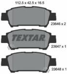 TEXTAR set placute frana, frana disc TEXTAR 2364601 (2364601)