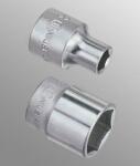 Genius Tools Dugókulcs - crowafej 3/8" 6 lap normál 19 mm Genius (323219)