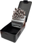 RUKO Csigafúró készlet HSS-G 25 db-os 1.0-13.0 mm - köszörült (017-055)