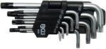 BGS Technic Torxkulcs "L" alakú készlet 9 db-os - extra rövid kivitel, lyukas - BGS (9-809)