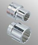 Genius Tools Dugókulcs - crowafej 3/4" 12 szög normál 30 mm Genius (635230)