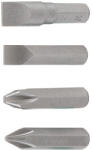 BGS technic Bit készlet üthető rövid 4 db-os készlet Lapos: 8-10 mm, Kereszt: Ph2-Ph3 (9-711)