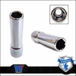 Welzh Werkzeug Lok-Typ Dugókulcs - crowafej 3/8" 11 mm 6 lap hosszú - Welzh (1234-4-WW)