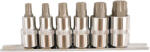 Laser Tools Rátűzőkulcs - crowa+bit készlet Torx Plus® 6 darabos TP45 - TP80 1/2 (LAS-5214)