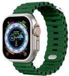 Phoner River Apple Watch 41/40/38 mm szilikon szíj, zöld - speedshop