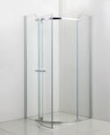 u-Design Clear üveg zuhanykabin, 90x90x190 cm