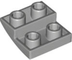 LEGO® Alkatrészek (Pick a Brick) Világos Kékesszürke 2x2 Inverz Hajlított Elem 6185676