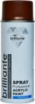 BRILLIANTE Vopsea Spray Maro Teracota (Ral 8003) 400 Ml Brilliante