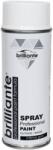 BRILLIANTE Vopsea Spray Alb Clasic Lucios (Ral 9003) 400Ml Brilliante - uleideulei