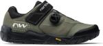 Northwave Overland Plus - pantofi pentru ciclism MTB All Terrain Mountain - negru verde inchis army (80223013-64)