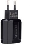 QUALCOMM XE. H6RPN. 006 Qualcomm Quick Charger 3.0 USB tablet és telefon gyors töltő hálózati tápegység 220V fast charger - fekete 5V 2.5A/ 9V 2.5A/ 12V 1.6A (XE.H6RPN.006)