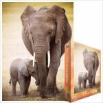 EUROGRAPHICS - Puzzle Elephant and cub - 1 000 piese