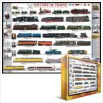 EUROGRAPHICS - Puzzle History of trains - 1 000 piese