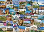 EUROGRAPHICS - Puzzle Globetrotter, France - 1 000 piese