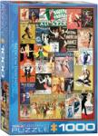 EUROGRAPHICS - Puzzle Ballroom Dancing Vintage Posters - 1 000 piese