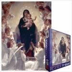 EUROGRAPHICS - Puzzle Bouguereau: Panna s anjelmi - 1 000 piese