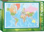 EUROGRAPHICS - Puzzle World map 3 - 1 000 piese