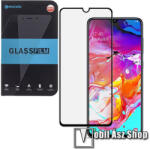 Mocolo Samsung Galaxy A70 (SM-A705FN/DS), MOCOLO 5D üvegfólia, 9H, 0, 33mm, Full cover, Full Glue, Fekete