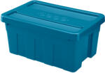 Heidrun The Box kék tárolódoboz fedéllel 45 l (7304)
