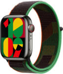 Apple Watch zöld-barna szövetszíj 38/40/41/42 (series10)mm