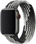 Apple Watch szürke-fekete fonott szíj S méret 42/44/45/49mm