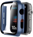 Apple Watch kék védőtok edzett üveggel 45 mm